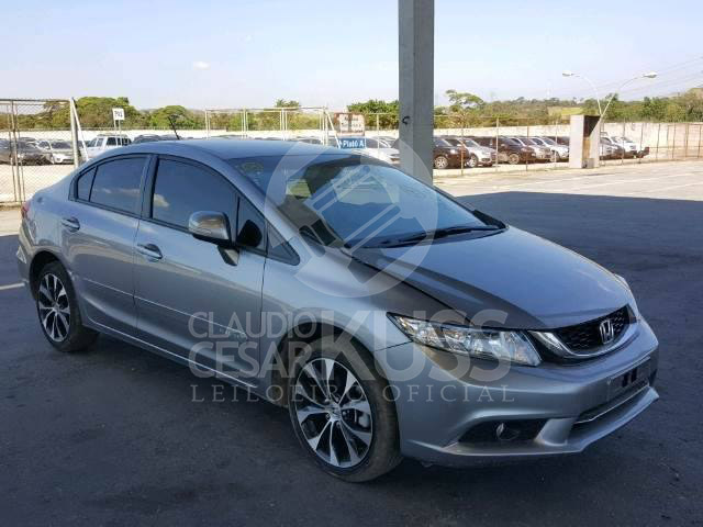 LOTE 015 - Honda Civic LXR 2.0 i-VTEC 2015