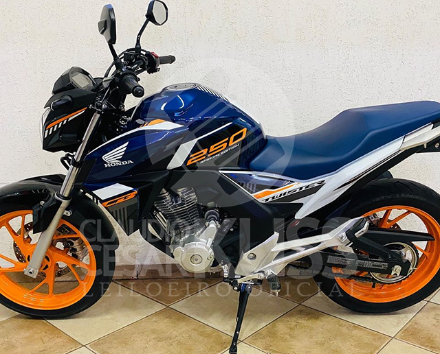 Lote 012 - Honda cb 250 twister 2020